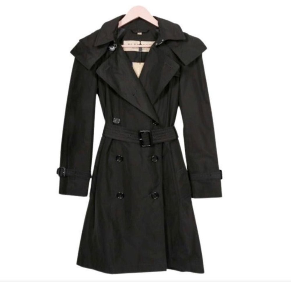 BURBERRY Amberford Hooded Trench Coat